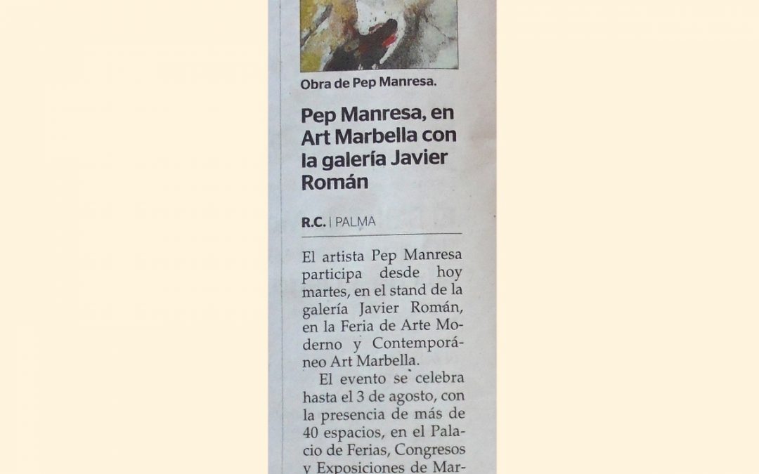 Feria internacional de arte contemporáneo art marbella.