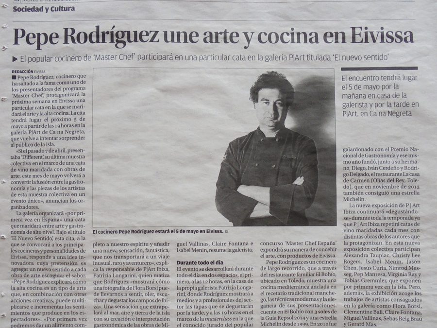 «EL NUEVO SENTIDO» EN LA GALERÍA P|ART IBIZA