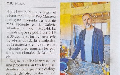 «Puntos de origen» de Pep Manresa en Madrid