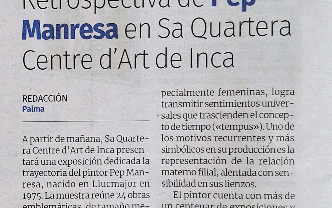 Retrospectiva de Pep Manresa
